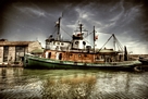 Boat on the River II HDR by *ISIK5